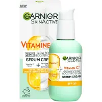 Garnier 6x Skinactive Vitamine C Glow Booster Serum Crème 50 Ml