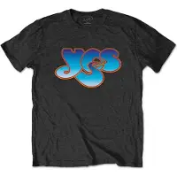 Ginza.se Yes - Classic Blue Logo Heren T-shirt - S - Zwart