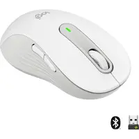 Logitech Signature M650 L Draadloze Muis Linkshandig Wit