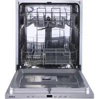 Amica ADF1222S - Inbouw Vaatwasser - 12 Bestekken - Zilver - 6 programma's - Halve ladingfunctie - Startuitstel - Hotair