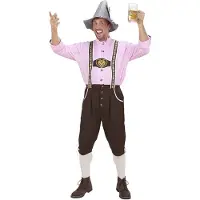 E-Carnavalskleding.nl Bierfest: Beierse lederhose met blouse