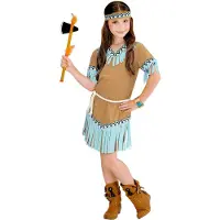 Widmann Ruig indianen kostuum meisje Revy
