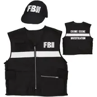 E-Carnavalskleding.nl Carnavalskostuum: CSI vest voor carnaval