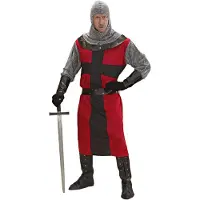 Vegaoo Middeleeuws ridderkostuum voor mannen - Verkleedkleding - Large
