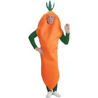 Generik Oranje wortel pak voor volwassen - Verkleedkleding - Large
