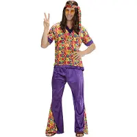 Widmann Partykleding: Hippie man carnavalspak