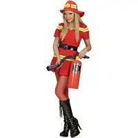 Widmann Carnavalskleding: Sexy Fire-girl