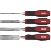 Kreator KRT461109 Houtbeitel - 4 stuks - 6, 12, 19, 25mm