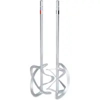 Kreator KRT050011 Dubbele roerstaaf betonmixer - HEX 13 - Verfmenger - 2x D120mm