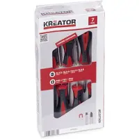 Kreator KRT400002 Schroevendraaierset - 7-delig - SL/PH