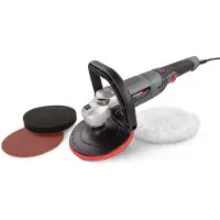 Powerplus elektrische haakse poliermachine POWE41030 - 1 200W - 180mm - power tool, auto-accessoire, met 3 acc.