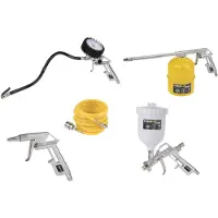 Powerplus Luchtgereedschapset (5-delig)