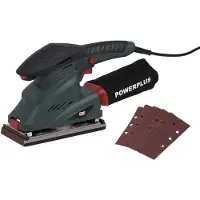 Powerplus Schuurmachine 250w 5 Stukken