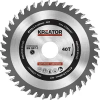 Kreator KRT020436 Zaagblad hout 235mm 40T