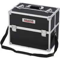 Kreator KRT640301B Gereedschapskoffer - 360 x 230 x 300 mm - zwart - (geleverd zonder gereedschap)