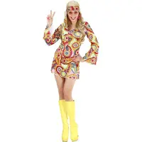 E-Carnavalskleding.nl Carnavalskostuum: Sexy hippie meisje