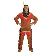 Finidi Indianen kleding Bully heren