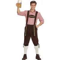 Widmann BEIERSE LEDERHOSE BRUIN M/L