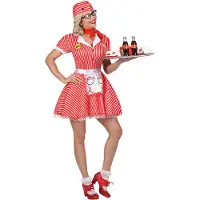 Widmann Fastfood serveerster jurk jaren 50
