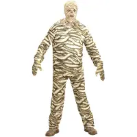 Finidi Eng mummy kostuum voor een Halloween party