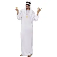 E-Carnavalskleding.nl Carnavalspakken: Sjeik kostuum Omar als oosterse feestkleding