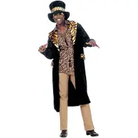 Widmann Pooier PIMP kostuum Goldy