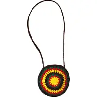 Finidi Carnavalsartikelen Reggae / rasta handtasje