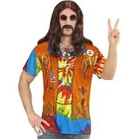 Widmann Flower power kostuum man