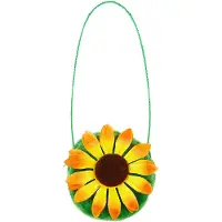 Finidi Schattig zonnebloem tasjes voor carnaval