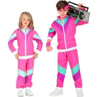 Finidi Trainingspak jaren 80 roze kinderen