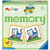 Ravensburger Favoriete Dingen Mijn Eerste Geheugenspel voor Kinderen vanaf 2 Jaar - Een Leuk & Snel Afbeeldingenmatchspel