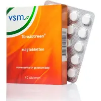 Vsm Tonsiotreen Zuigtabletten 40 stuks