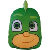 PJ Masks 3D Gekko - Sierkussen - 30 x 25 x 8 cm - Groen
