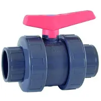 Cepex 22797 Pvc-u Ø110 Pn16 Ball Valves Standard Series Pe Epdm Solvent Socket Zilver