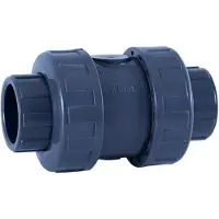 Cepex 09019 Pvc-u Ø110 Dn80 Check Valves Spring Series Epdm O-rings Solvent Socket Grijs
