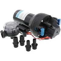 Jabsco Par-max Heavy Duty 5 Gpm Pump 12v Zwart 60 Psi