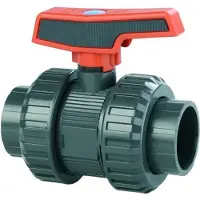 Cepex 36519 Pvc-u Ø4 Ball Valves Standard Series Pe Epdm Bsp Female Thread Blue Dot Zilver