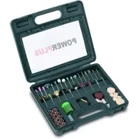 Powerplus Accessoireset rechte slijper 102-delig