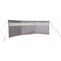 Eurotrail Dunes Met Raam Windscherm Grijs 480x145cm