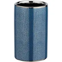 Wenko badkamerbeker Nuria 6,5 x 10,5 cm keramiek blauw