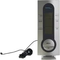 Technoline WS 7033, antraciet, blauw, zilver, AAA, 213 mm, 71 mm, 74 mm, 140 g
