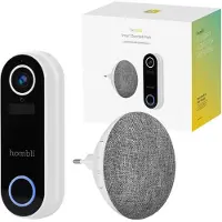 Hombli Smart Deurbel 2 (wit) + Gong