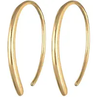 Elli Oorbellen Geo Basic Trend Blogger 925 Zilver verguld