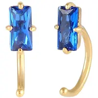 Elli PREMIUM Oorbellen blauw / goud