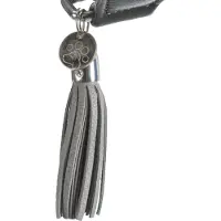 Trixie halsband hond active comfort voor windhonden leer petrol