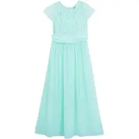 Bonprix Chiffon jurk met kant maat 164