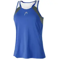 Head Tennisshirt Women Club 21 Tanktop Royal Blue-XL