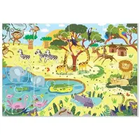 Dodo Puzzel Sort Afrika 18 Elementen - Educatief en Veilig Speelgoed
