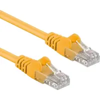 ACT IS8852 U/UTP CAT6 Patchkabel Snagless Geel - 25 cm