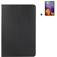 Modo Hoesje Geschikt voor Samsung Galaxy Tab A8 2021 - 10.5 inch - Screenprotector Samsung Tab A8 2021 - Samsung Tab A8 2021 hoesje Zwart + Screenprotector